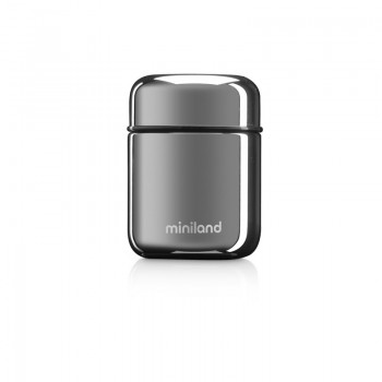 MINILAND FOOD THERMOS MINI 280 ML DELUXE SILVER