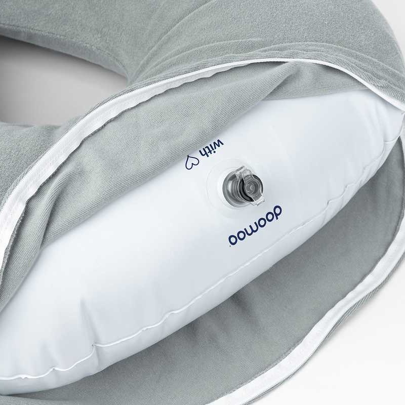 DOOMOO ΦΟΥΣΚΩΤΟ ΜΑΞΙΛΑΡΙ ΘΗΛΑΣΜΟΥ NURSING AIR PILLOW GREEN