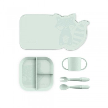 MINILAND ΕΚΠΑΙΔΕΥΤΙΚΟ ΣΕΤ ΦΑΓΗΤΟΥ MEAL SET BLW MINT