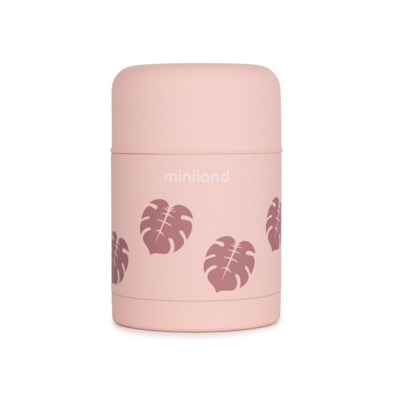 MINILAND FOOD THERMOS 600 ML TERRA PINK