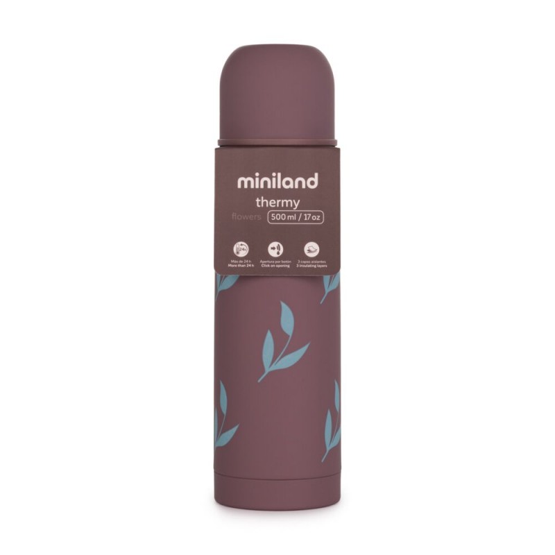 MINILAND THERMOS 500 ML FLOWERS