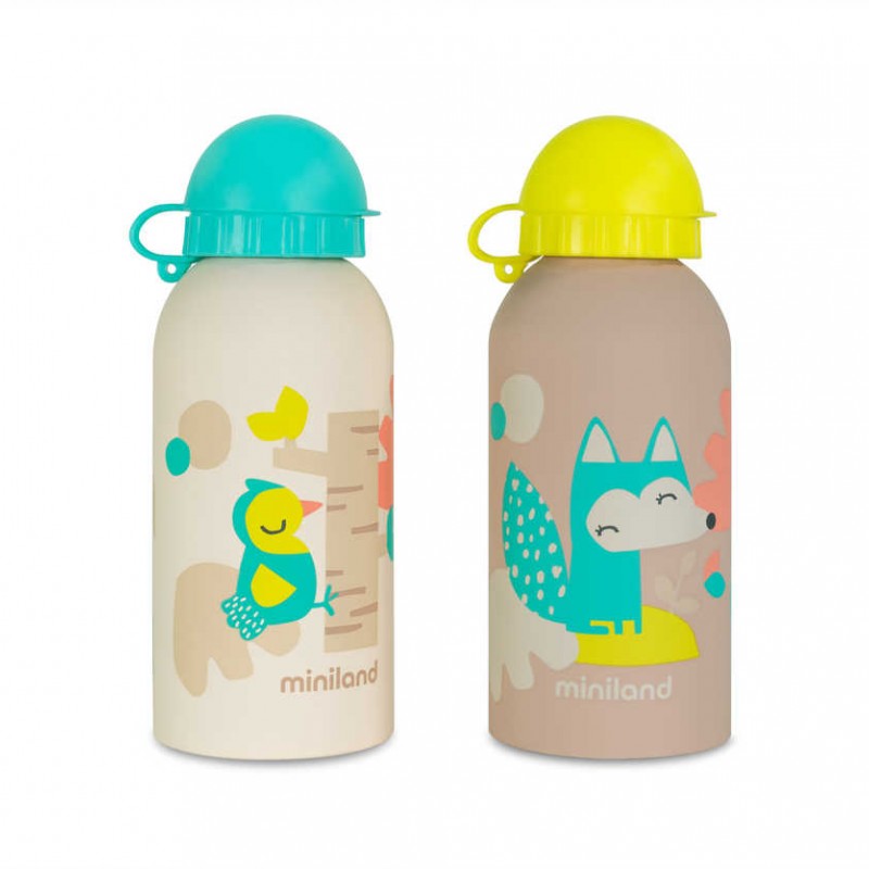 MINILAND WATER BOTTLE CHIPMUNK 400 ML