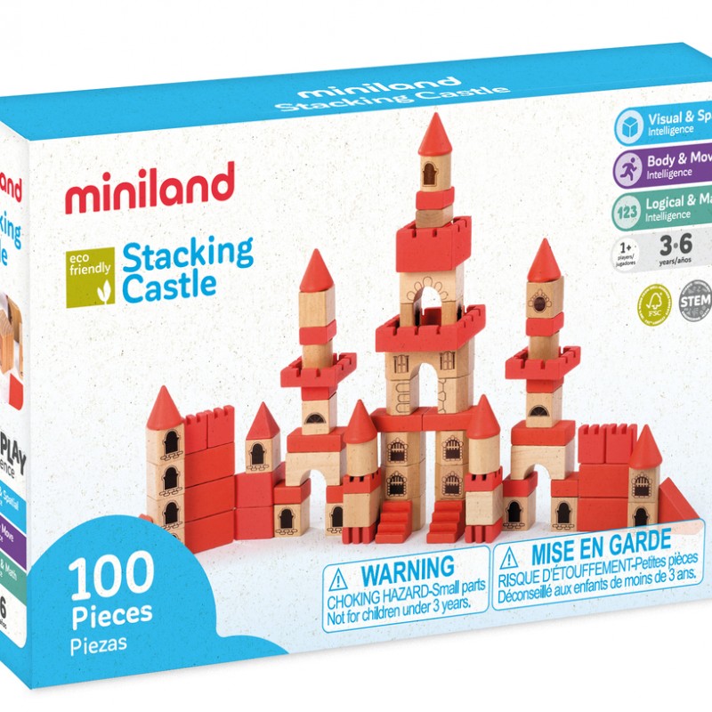 ΣΕΤ ΔΡΑΣΤΗΡΙΟΤΗΤΩΝ STACKING CASTLE