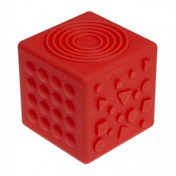 TULLO ΠΑΙΧΝΙΔΙ ΑΙΣΘΗΣΕΩΝ SENSORY CUBE RED