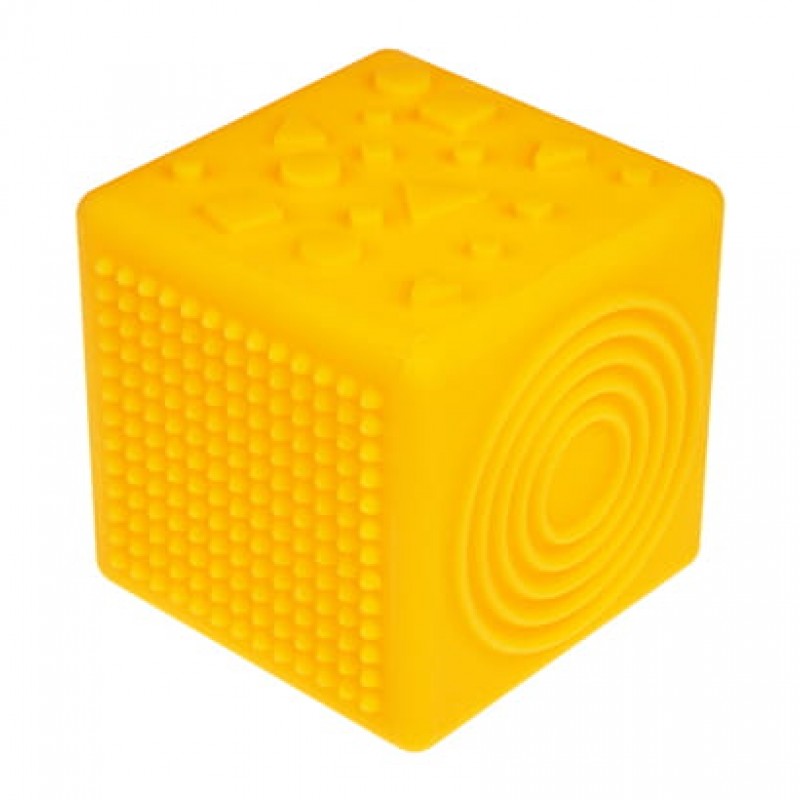 TULLO ΠΑΙΧΝΙΔΙ ΑΙΣΘΗΣΕΩΝ SENSORY CUBE YELLOW