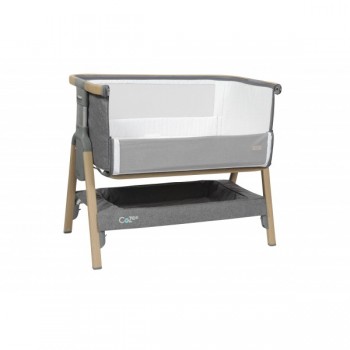 TUTTI BAMBINI COZEE BEDSIDE CRIB - CHARCOAL